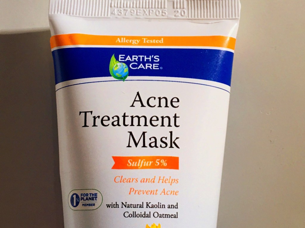 Earth’s Care Acne Treatment Mask, Sulfur 5% –&nbsp;Review