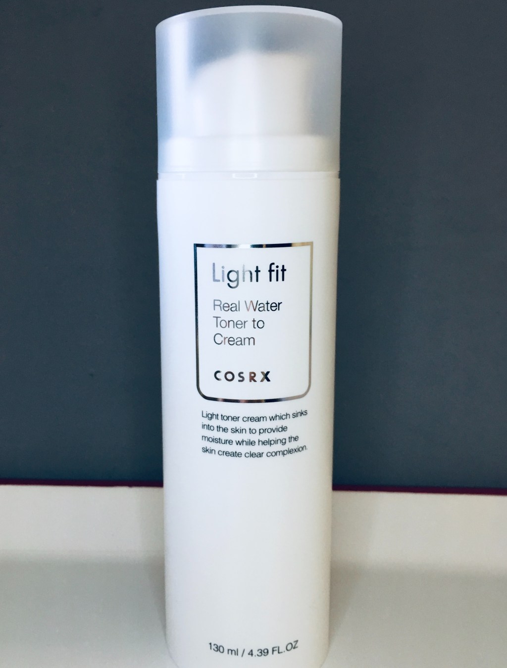 CosRx Light Fit Real Water Toner To Cream – Review