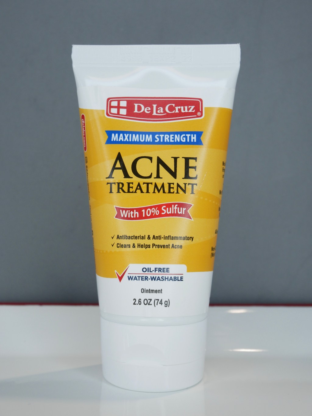 De La Cruz, Ointment, Acne Treatment with 10% Sulfur –&nbsp;Review