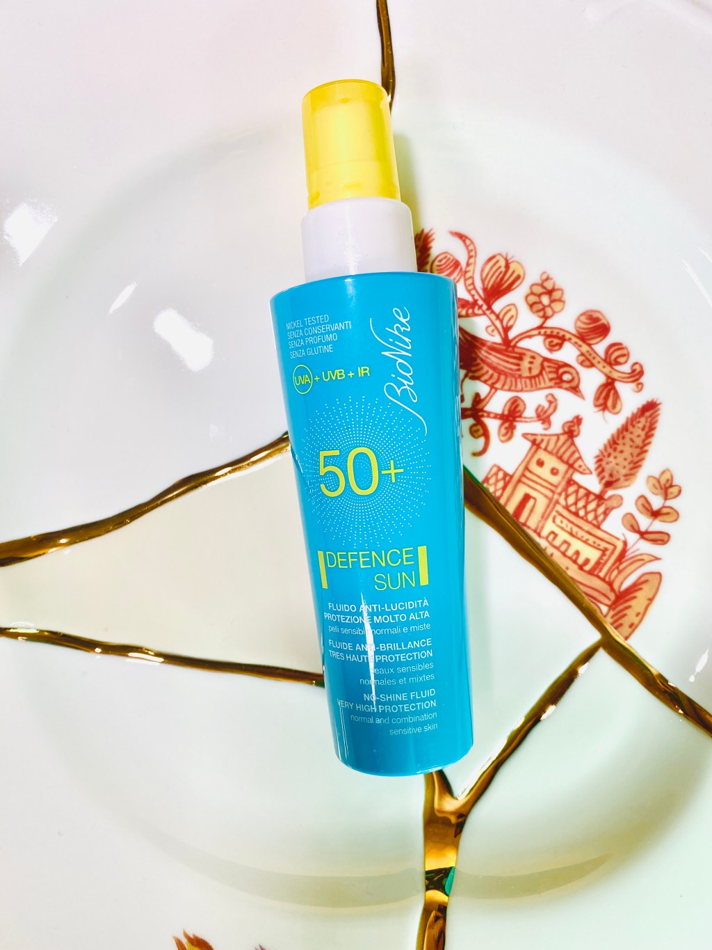 Bionike DEFENCE SUN NO-SHINE FLUID SPF 50+ –&nbsp;Review