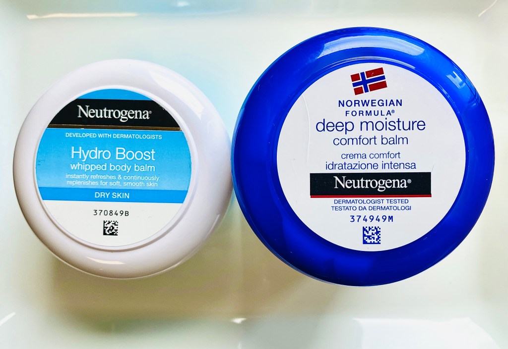 Neutrogena Norwegian Formula Deep Moisture Comfort Balm & Hydro Boost Whipped Body Balm –&nbsp;Review